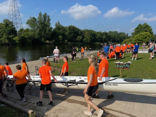 Location 2 Children Rowing Event